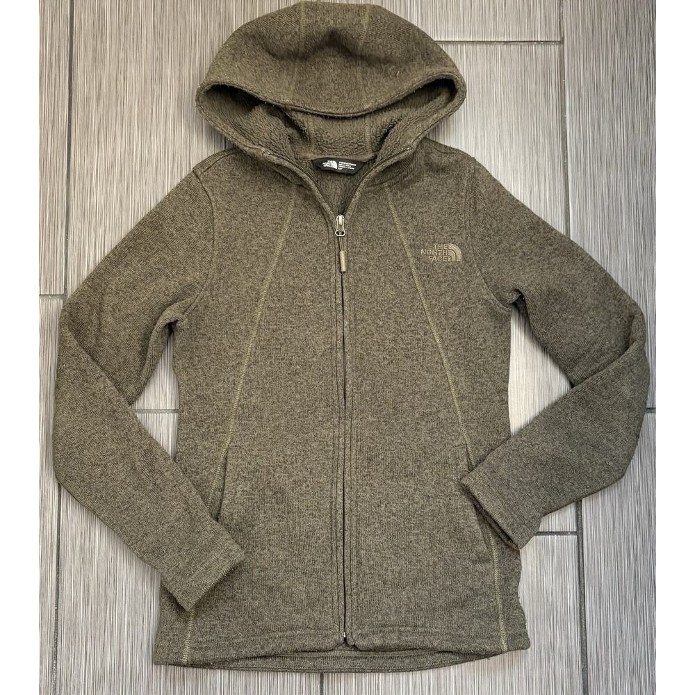 The North Face Women’s Crescent Full-Zip Hoodie Size Small Brown Gorpcore Woodsy